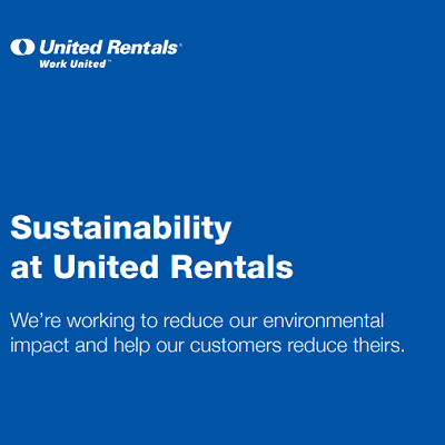 Sustainability at United Rentals