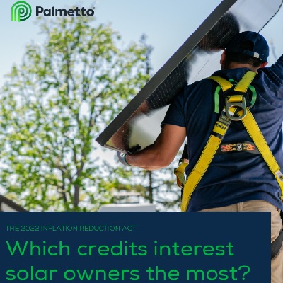 Which credits interest solar